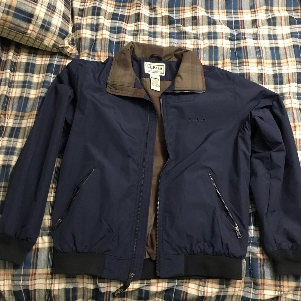 LL bean warm up jacket